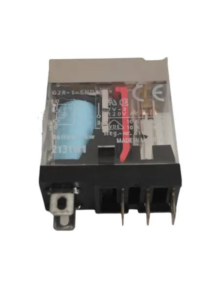 Omron g2r1snd12dcs-125 diodo led rele-vert 1spdt 10a 12vdc 250v